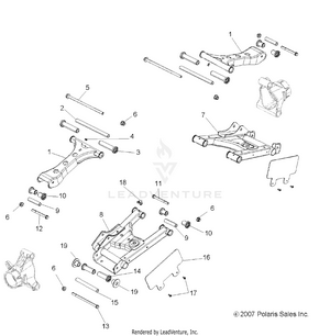 Suspension, Rear - R08vh76ad/ag (49rgrsusprr08vista) Schematic