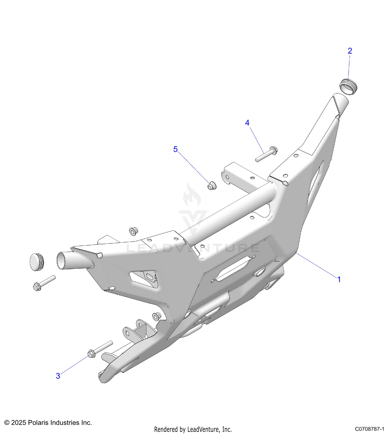 BODY, BUMPER - D26M2A57B4/G57B4/U57B4/W57B4 (C0708787-1)