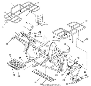 Bumper/rack Mounting - W937527 (4924022402a007) Schematic