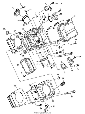 Cylinder - S98ch50e(b) (4950135013d007) Schematic