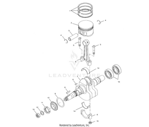 Crankshaft And Piston - A02ca32aa/ab (4969816981c08) Schematic