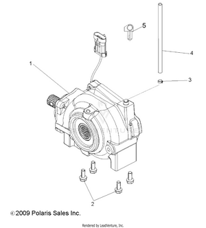 Drive Train, Front Gearcase Mounting - R10vh76 All Options/vy76az (49rgrgearcasemtg10rzr) Schematic