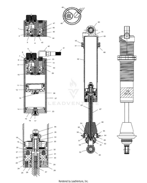 Rear Shock - A03gj50aa/ab (4975767576c01) Schematic