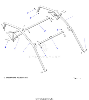 Chassis, Cab Frame - Z22gae92aj/bj/gak92ap/bp/gav92ap/bp (c702971) Schematic