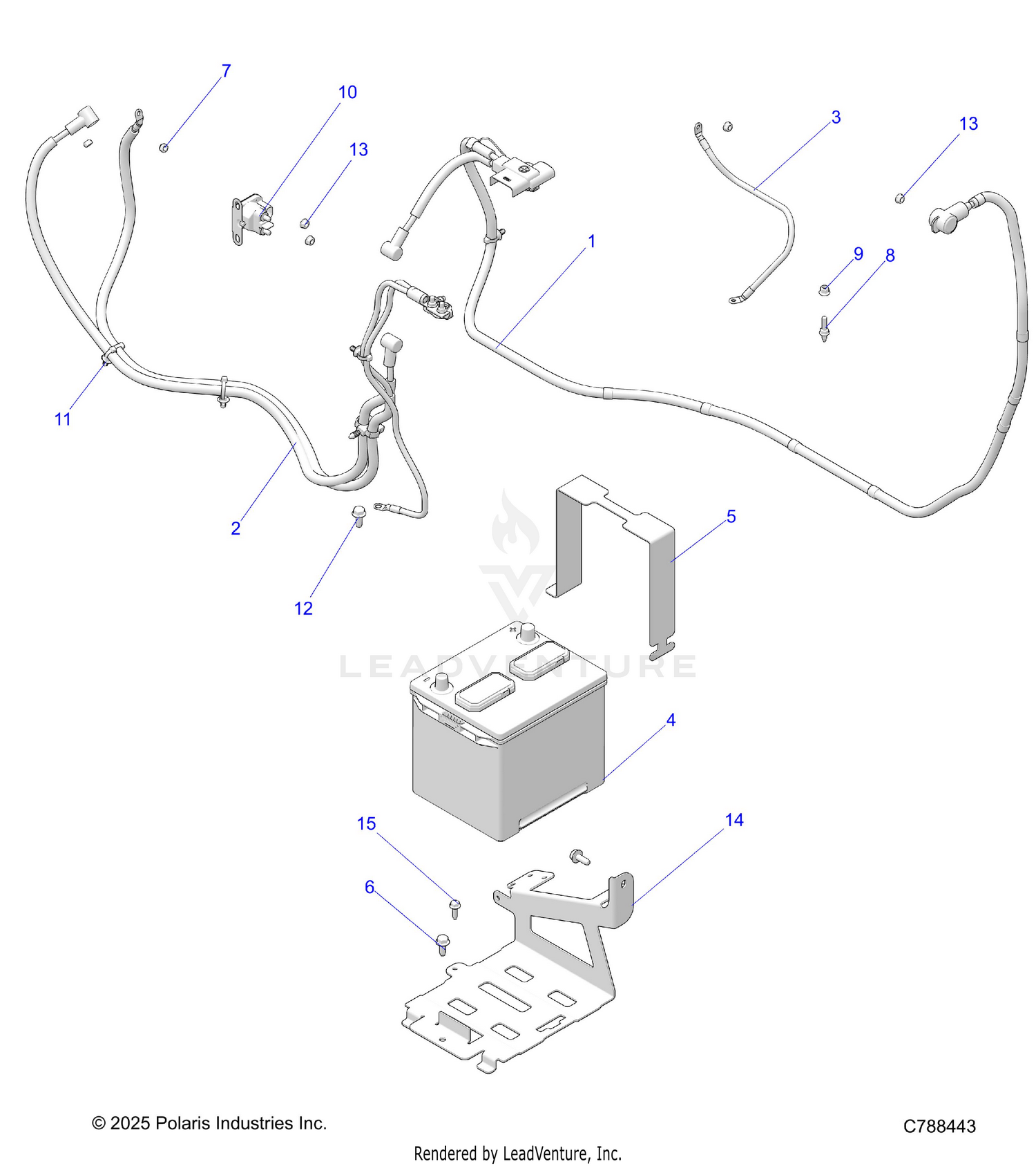 ELECTRICAL, BATTERY - R26RRE99A9/AF/AH/AB/AS/B9/BF/BH/BB/BS (C788443)