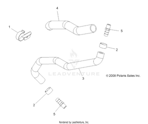 Engine, Cooling Bypass - A10zx85ak/al/as/at/ax (49atvcoolbypass09spxp850) Schematic