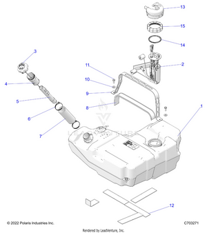 Fuel System, Fuel Tank - Z24rmd2kah/al/bh/bl (c703271) Schematic