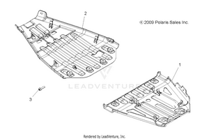 Body, Skid Plates - A10tn55al/ax (49atvskidplate10sp550x2) Schematic