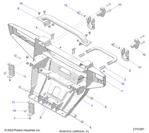 Body, Front Bumper - R25xaw1rb9/bd/bm (c731067) Schematic