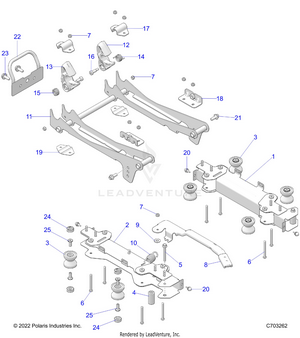 Body, Seat Mounting, Front - Z24rmd2kah/al/bh/bl (c703262) Schematic