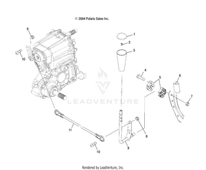Gear Selector - A06mh68aa/ad/af (4999609960c08) Schematic