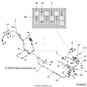 Electrical, Wire Harness - Z19vpl92ak/ar/am (c700326) Schematic