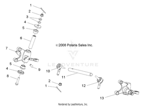 Steering, Tie Rods - R13va17aa/ab (49rgrtierod09rzr170) Schematic