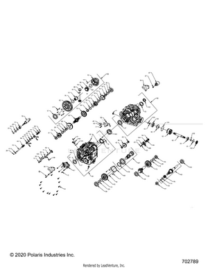 Drive Train, Main Gearcase Internals - R21rre99a9/ac/ap/aw/b9/bc/bp/bw (702789) Schematic
