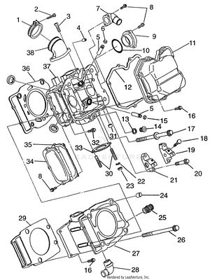 Cylinder Magnum 2x4 W97aa42a (4940704070c009) Schematic