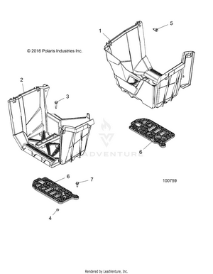Body, Footwells - A17sxa85a1/a7/sxe85ab/am/as/a9 (100759) Schematic