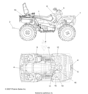 Body, Decals - A08dn50af/as/aw/az (49atvdecal08sptrg500) Schematic