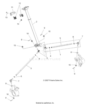 Steering, Steering Post Asm. - A12tn55aa/az (49atvsteering09q60) Schematic