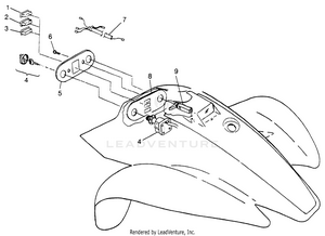 Control Panel Sport 400l W97ba38c And Trail Blazer W97ba25c (4940124012a008) Schematic