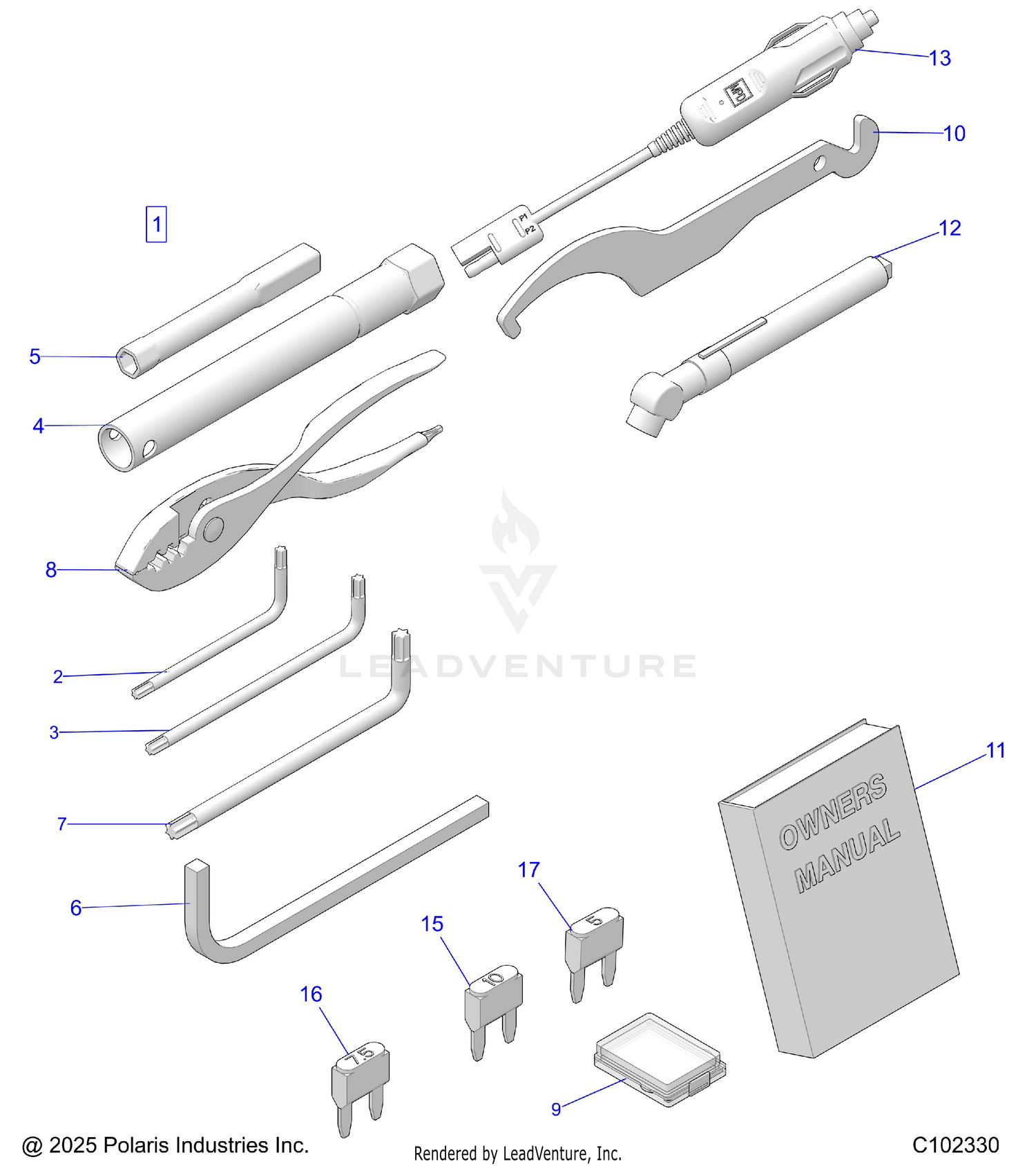 REFERENCE, OWNERS MANUAL AND TOOL KIT - Z26ASL99F5/C5/E5 (C102330)
