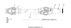 Drive Train, Prop Shaft - A08dn50af/as/aw/az (4999204069920406c02) Schematic