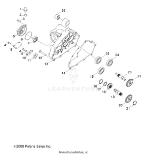 Drive Train, Drive Shaft - R13va17aa/ab (49rgrshaftdrv09rzr170) Schematic