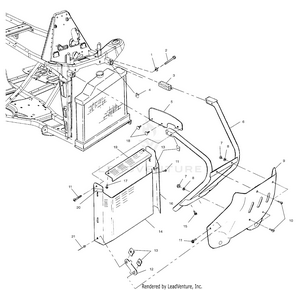 Front Bumper And Shields - A99ba38ca (4949534953a007) Schematic