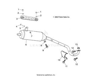 Exhaust Pipe - A04ka09ca/cb (4991329132a09) Schematic
