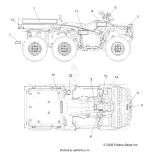 Body, Decals - A09cl76aa (49atvdecal096x6) Schematic