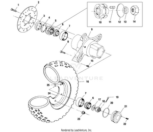 Front Wheel - A01ch50aa (4964466446b006) Schematic