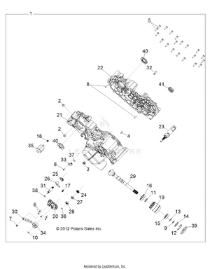 Drive Train, Main Gearcase  - R14rh76aa/76ac/7eaz (49rgrtrans1333071) Schematic