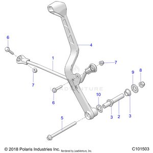 Drive Train, Gear Selector - A22sva85a3 (c101503) Schematic