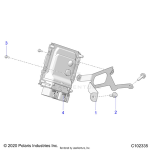 Electrical, Ecu Mounting - A25slz95af (c102335) Schematic
