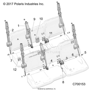Body, Seat Belt Mounting - R19rse99n1 (c700153) Schematic