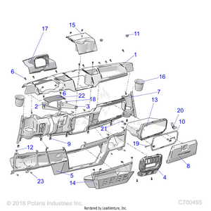 Body, Dash - R19rse99n1 (c700495) Schematic
