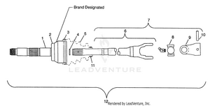Cv Joint - Neapco  Sportsman 500 W97ch50a (4939993999b003) Schematic