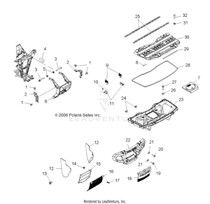 Storage, Front And Bumper Mounting - A07mh46aa/az (49atvbumpersp450) Schematic