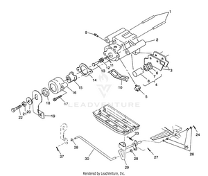 Rear Brake Assembly Sportsman 4x4 / W938039 (4926382638028a) Schematic