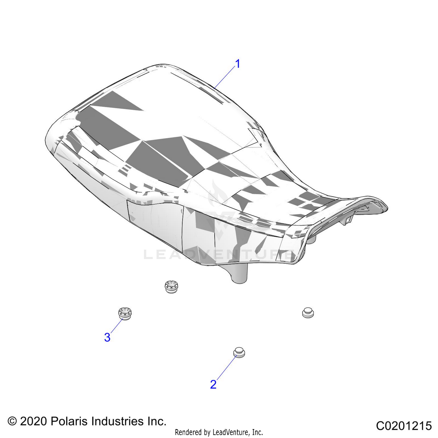 BODY, SEAT - A26SEE57PL (C0201215)