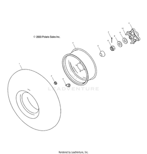 Rear Wheel - A04gj50aa/ab/ac/ad (4986168616b06) Schematic