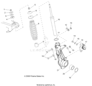 Strut, Front - R07rh50af/ar/at (49rgrstrutfrt07500) Schematic