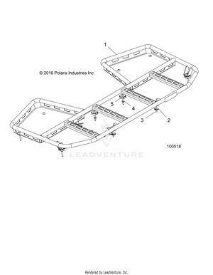 Body, Rear Rack - A19seg50b4 [100518] Schematic