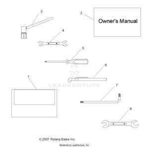 Tools, Tool Kit And Owners Manual - A12ea32aa (49atvtool08boss) Schematic