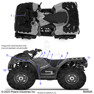 Body, Decals Graphic - A24sxn85a4 (900626) Schematic