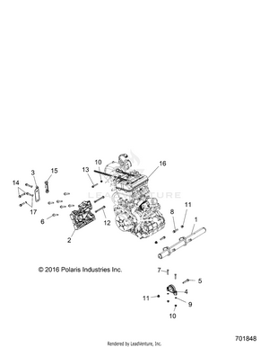 Engine, Mounting & Long Block - R18rve99nx (701848) Schematic