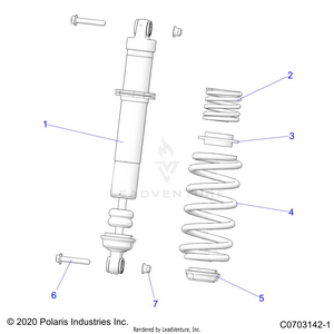 Suspension, Rear Shock - Z22asa87a2 (c0703142-1) Schematic