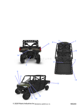 Body, Decals - R21t6u99ap/ag/bp/bg (900200) Schematic