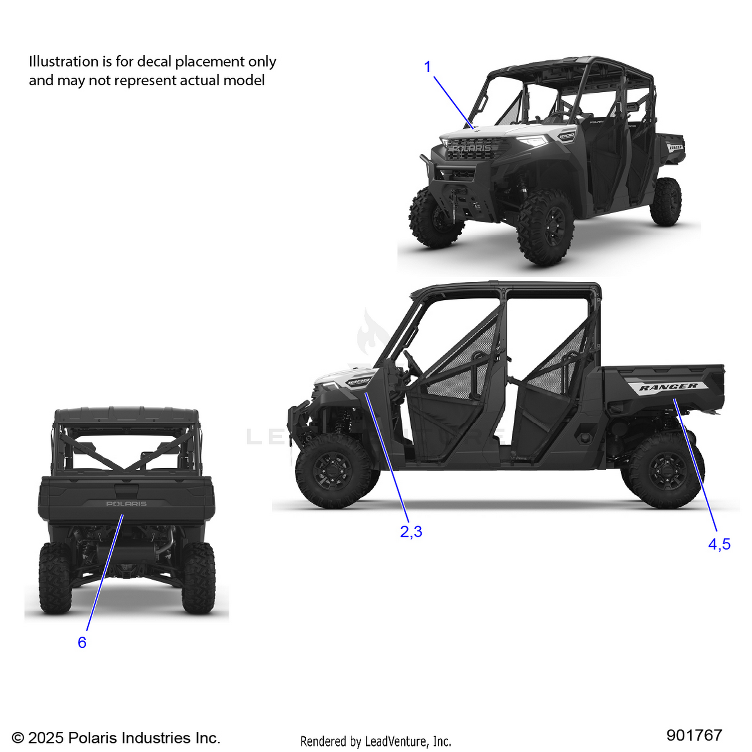 BODY, DECALS, GRAPHIC - R26T6E99A9/AF/AJ/AK/B9/BF/BJ/BK (901767)