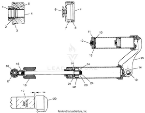 Fox Shock, Gas, Reservoir Sport 400l W97ba38c And Trail Blazer W97ba25c (4940124012c07a) Schematic