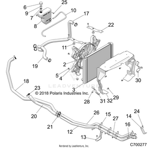 Engine, Cooling System - Z22nar99af/bf (c700277) Schematic